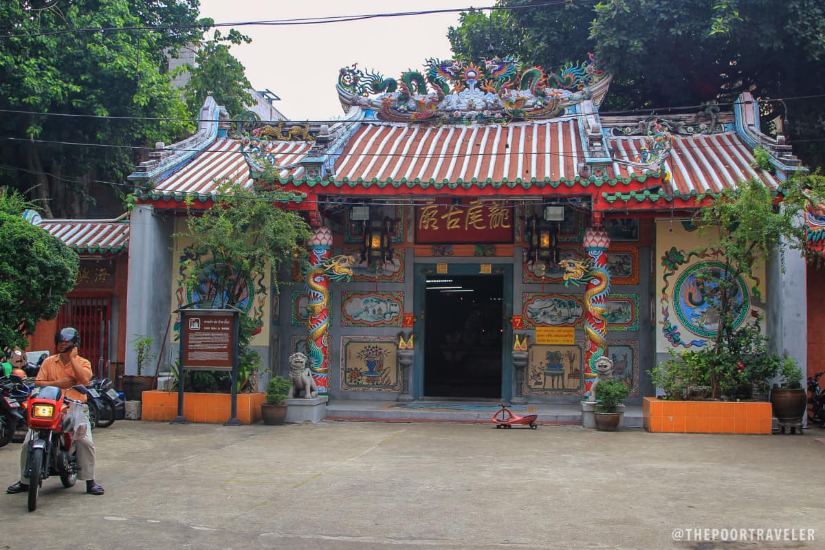 Leng Buai Ia神社，泰国最古老的中国神社（建造1658年）。