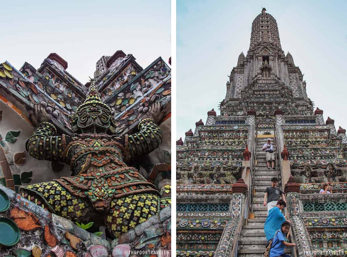 Yaksha和70m的Wat Arun尖顶