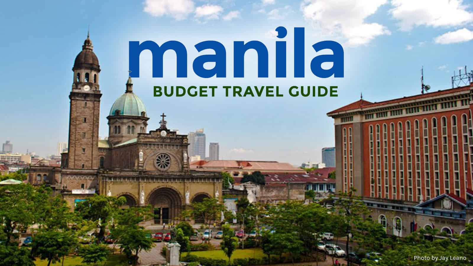 马尼拉旅游指南与样行程和预算