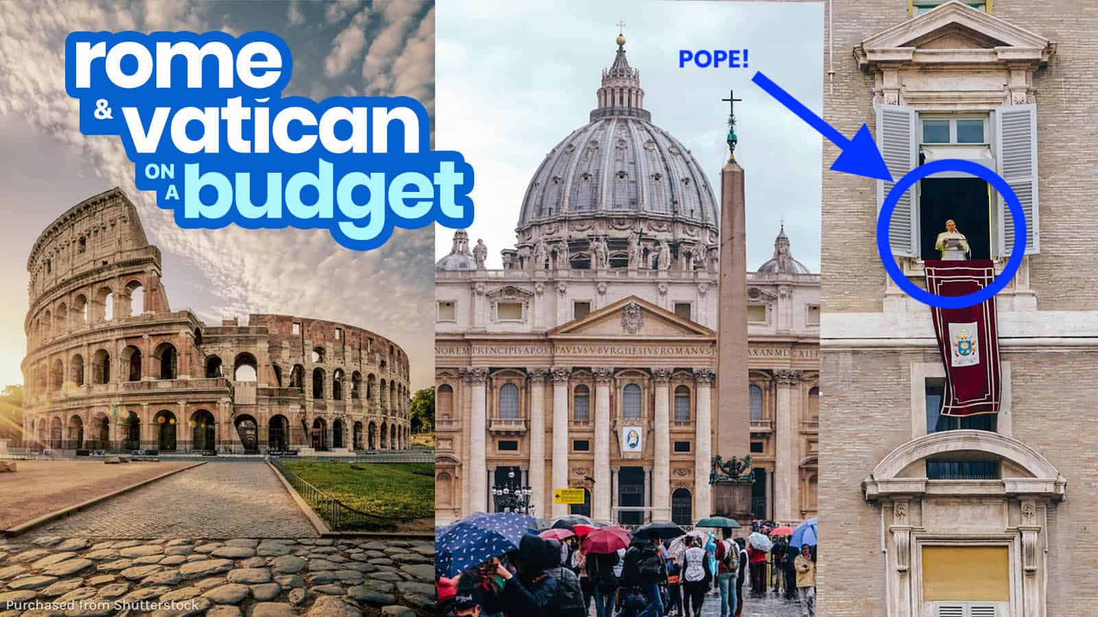 罗马和梵蒂冈城:旅游指南与预算行程