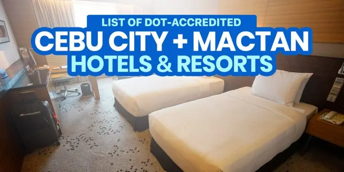 宿雾市和麦克兰岛的点数酒店和度假胜地清单