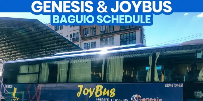 2022年创世纪运输与Joy Bus汇编：Cubao到Baguio / Baguio到Cubao